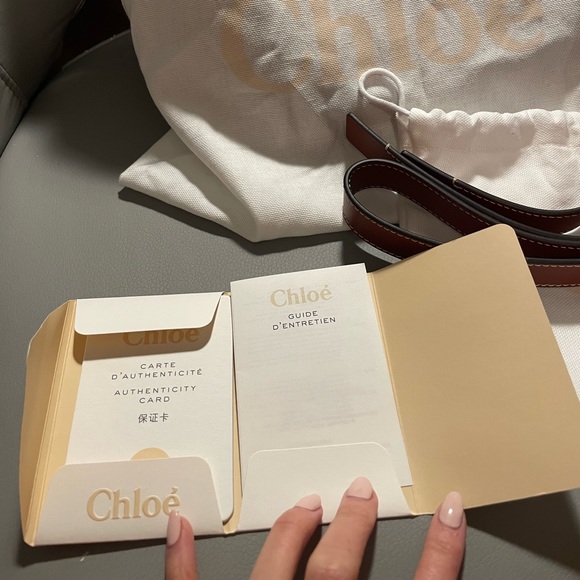 CHLOÉ Small Darryl Leather Bag - Picture 13 of 14